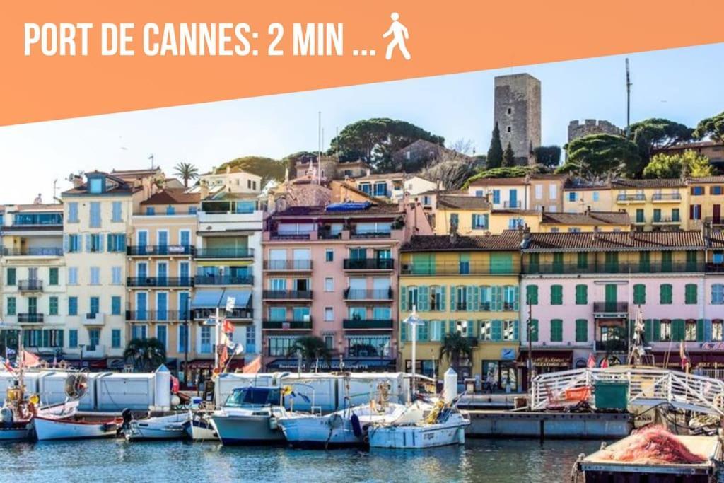 Le Clemenceau By Apirent #Cosy #200M Des Plages #Wifi Cannes Luaran gambar