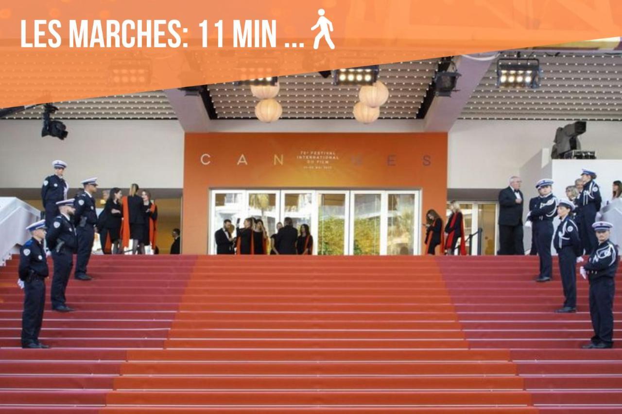 Le Clemenceau By Apirent #Cosy #200M Des Plages #Wifi Cannes Luaran gambar