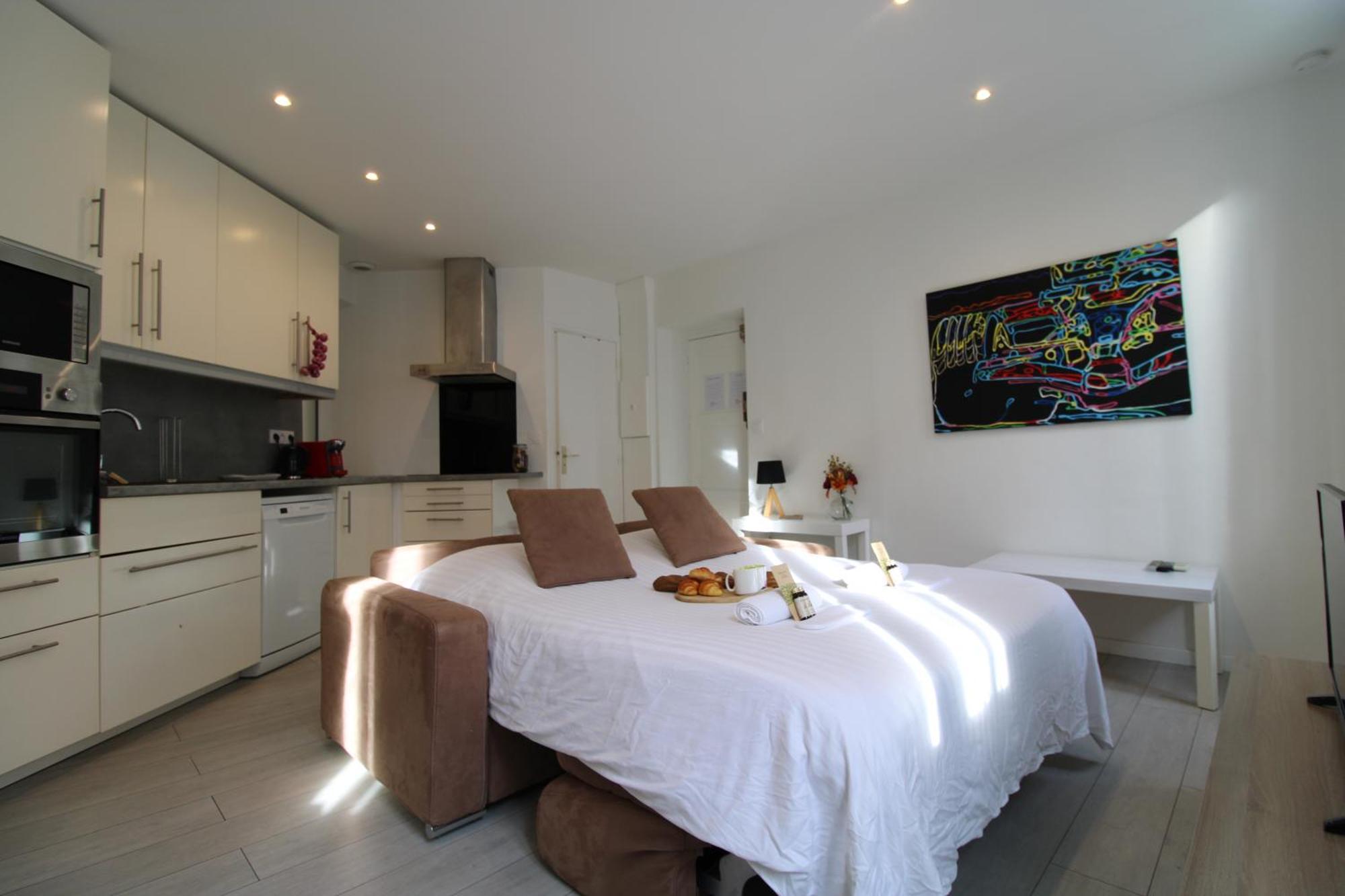 Le Clemenceau By Apirent #Cosy #200M Des Plages #Wifi Cannes Luaran gambar